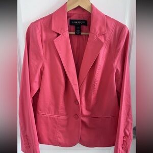 Lane Bryant Womens Coral Blazer Size 14 Regular EUC